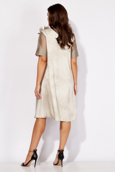 Брошь, платье TAiER 1359 белый_нефрит - фото 3