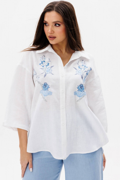 Рубашка Ma Сherie 1173 белый - фото 1