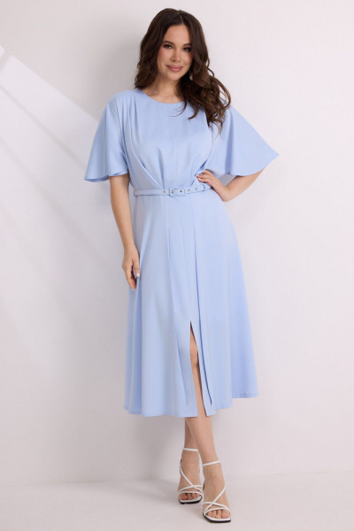 Платье Магия моды 2513 голубой - фото 3
