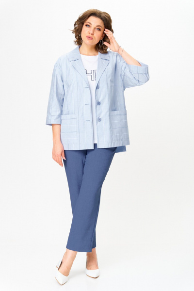 Брюки, жакет, топ ALEZA 1246 - фото 1