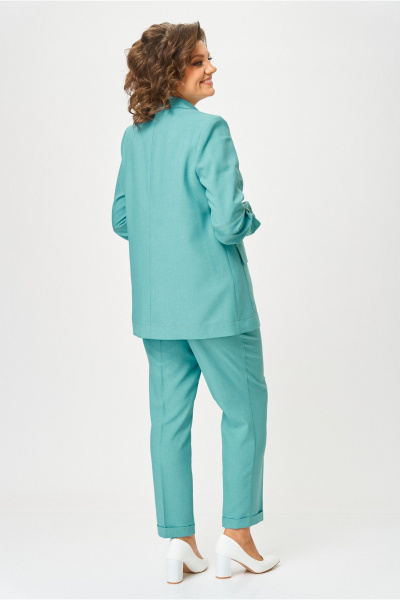 Брюки, жакет, топ Bonna Image 987/5 морская_волна - фото 9