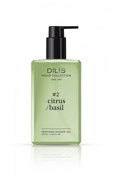 Гель для душа DILIS PERFUMED SHOWER GEL #2 CITRUS/BASIL - фото 1