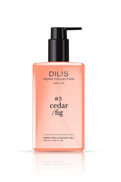 Гель для душа DILIS PERFUMED SHOWER GEL #3 CEDAR/FIG - фото 1