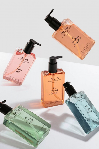 Гель для душа DILIS PERFUMED SHOWER GEL #5 VETIVER/VANILLA - фото 3