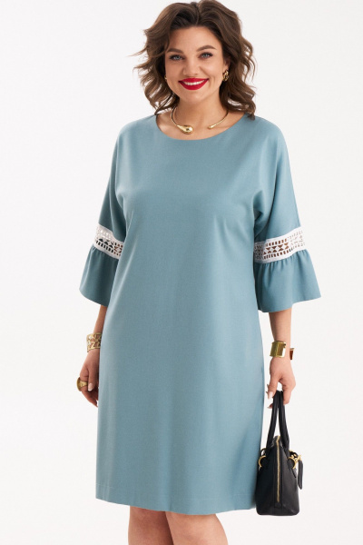 Платье с разрезом и кружевными деталями для особых случаев Almirastyle 288 - фото 1