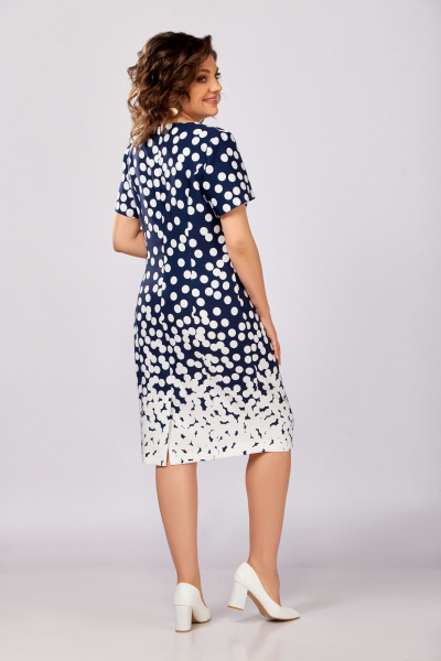 Платье Swallow 847.2 синий_индиго - фото 9