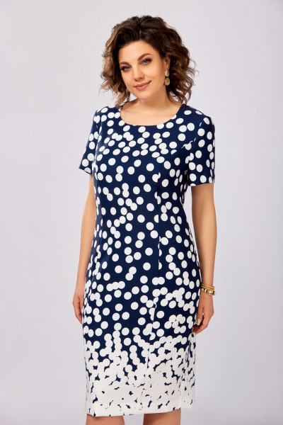 Платье Swallow 847.2 синий_индиго - фото 7