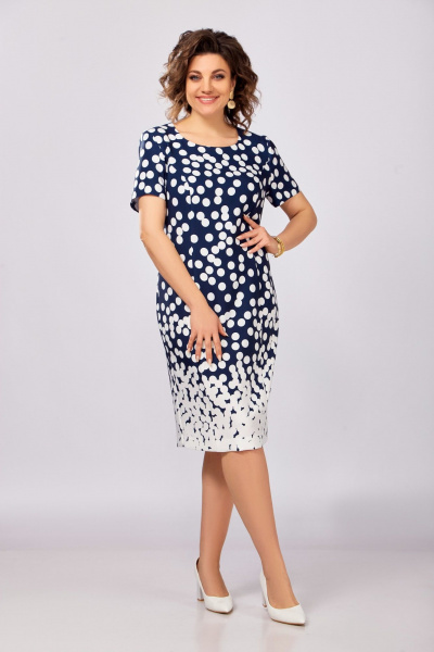 Платье Swallow 847.2 синий_индиго - фото 2