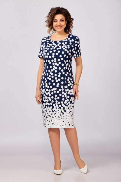 Платье Swallow 847.2 синий_индиго - фото 1