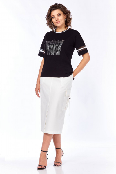 Блуза, юбка Matini 1.1776 белый - фото 3