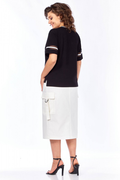Блуза, юбка Matini 1.1776 белый - фото 2