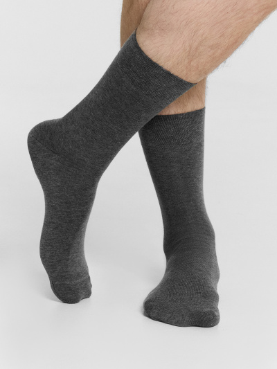 Носки Mark Formelle 001A-001/223001A-1 т.сер.меланж_сер.меланж_св.сер.меланж_рис.001 - фото 8