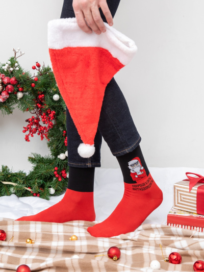 Носки Mark Formelle 001K-1138/22001K черный_рис.1138 - фото 5