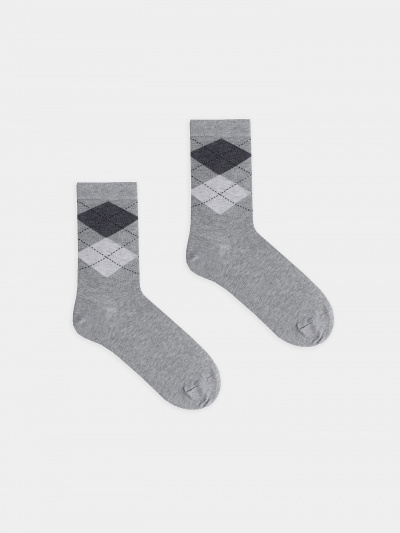 Носки Mark Formelle 017K-2194/22017K серый_меланж_рис.2194 - фото 3