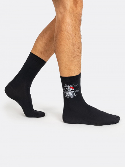 Носки Mark Formelle 017K-2601/23017K-1 черный_рис.2601 - фото 3