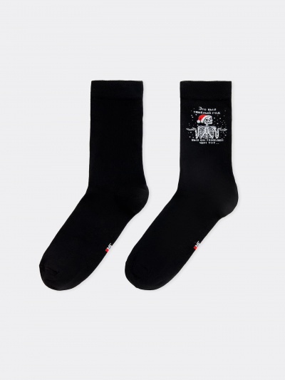 Носки Mark Formelle 017K-2601/23017K-1 черный_рис.2601 - фото 6