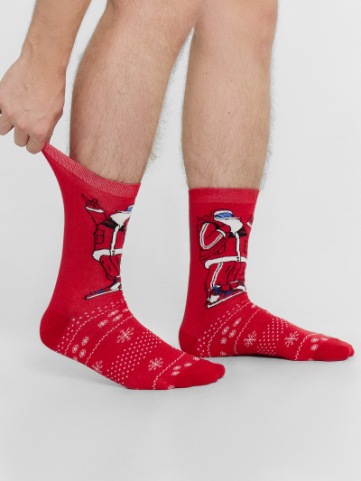Носки Mark Formelle 017K-2602/23017K-2 я.красный_рис.2602 - фото 1
