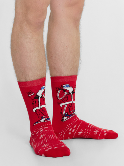 Носки Mark Formelle 017K-2602/23017K-2 я.красный_рис.2602 - фото 3