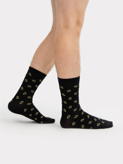 Носки Mark Formelle 017K-2640/23017K-2 черный_рис.2640 - фото 1