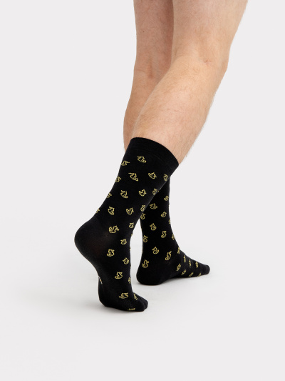 Носки Mark Formelle 017K-2640/23017K-2 черный_рис.2640 - фото 3