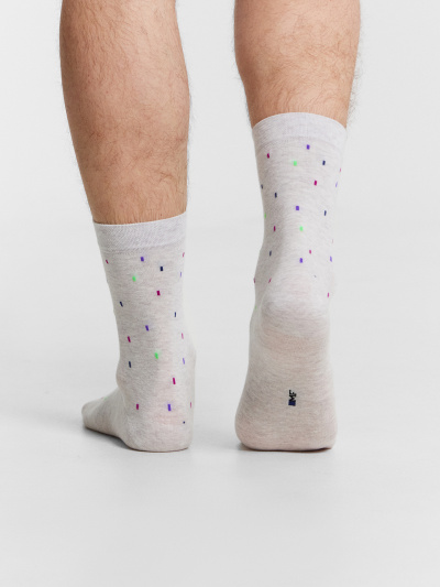 Носки Mark Formelle 017K-2853/24017K св.серый_меланж_рис.2853 - фото 8