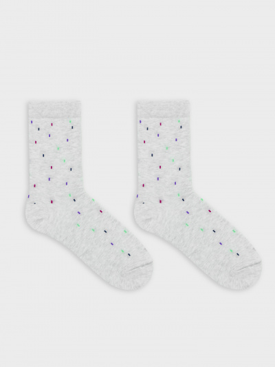 Носки Mark Formelle 017K-2853/24017K св.серый_меланж_рис.2853 - фото 2