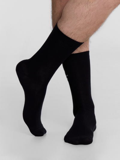 Носки Mark Formelle 017K-3025/24017K-1 черный_рис.3025 - фото 6