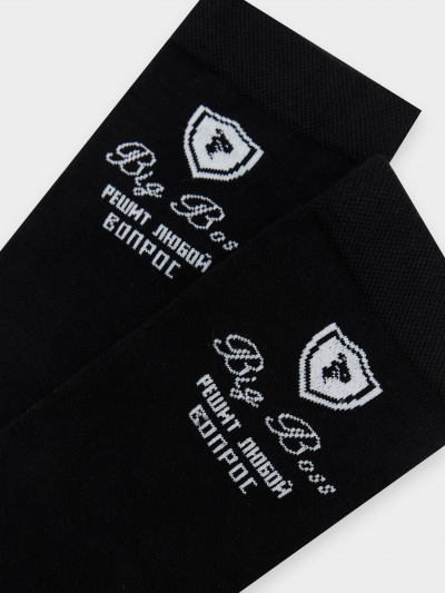 Носки Mark Formelle 017K-3025/24017K-1 черный_рис.3025 - фото 7