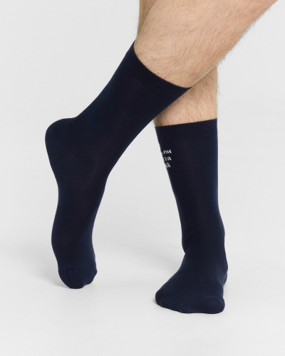 Носки Mark Formelle 017K-3026/24017K-1 т.синий_рис.3026 - фото 3