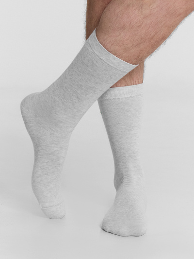 Носки Mark Formelle 017K-3032/24017K-1 св.серый_меланж_рис.3032 - фото 9