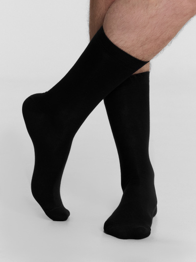 Носки Mark Formelle 017K-3032/24017K-1 черный_рис.3032 - фото 2