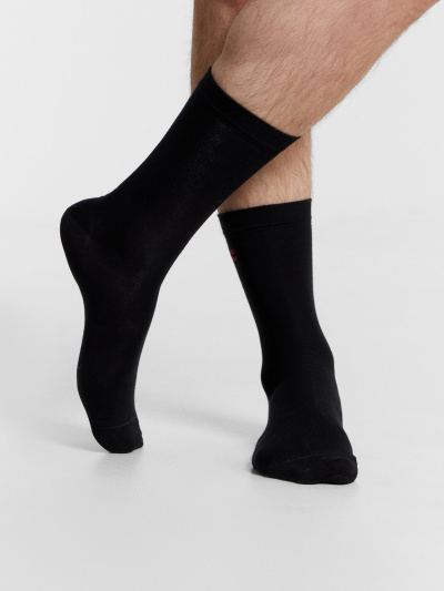 Носки Mark Formelle 017K-3034/24017K-1 черный_рис.3034 - фото 4