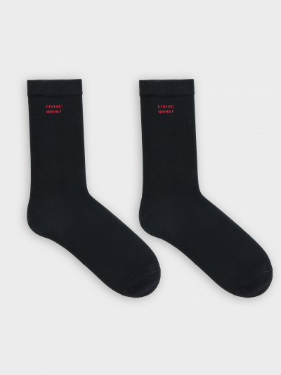 Носки Mark Formelle 017K-3034/24017K-1 черный_рис.3034 - фото 9