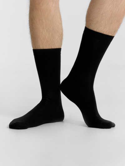 Носки Mark Formelle 017K-3035/24017K-1 черный_рис.3035 - фото 2