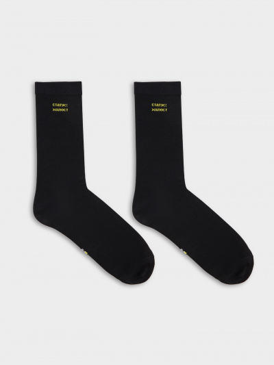 Носки Mark Formelle 017K-3035/24017K-1 черный_рис.3035 - фото 5