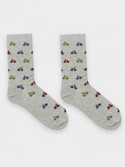 Носки Mark Formelle 017K-3046/24017K серый_меланж_рис.3046 - фото 10