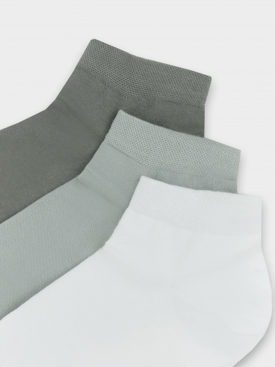 Носки Mark Formelle 101A-229/243101A белый_св.оливка_оливка_рис.229 - фото 6