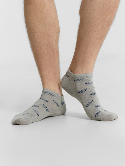 Носки Mark Formelle 104A-2736/243104A серый_меланж_3_рис.2736 - фото 6