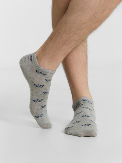 Носки Mark Formelle 104A-2736/243104A серый_меланж_3_рис.2736 - фото 3