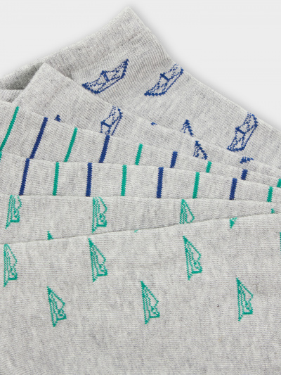 Носки Mark Formelle 104A-2736/243104A серый_меланж_3_рис.2736 - фото 5