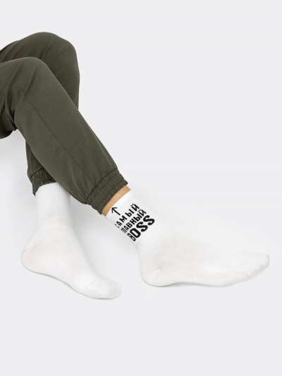 Носки Mark Formelle 107K-1873/23107K-1 белый_рис.1873 - фото 1