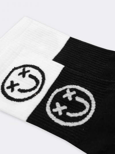 Носки Mark Formelle 107K-2013/22107K черный_белый_рис.2013 - фото 1