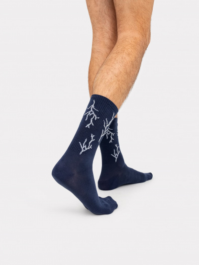 Носки Mark Formelle 107K-2641/23107K-2 т.синий_рис.2641 - фото 2