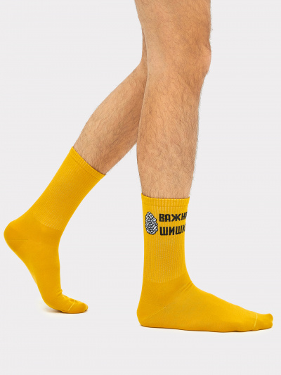 Носки Mark Formelle 107K-2674/23107K-2 горчичный_рис.2674 - фото 3