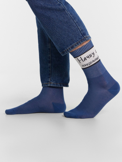 Носки Mark Formelle 107K-2682/24107K джинсовый_рис.2682 - фото 1
