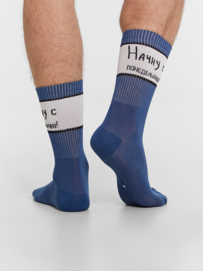 Носки Mark Formelle 107K-2682/24107K джинсовый_рис.2682 - фото 5