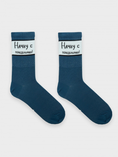 Носки Mark Formelle 107K-2682/24107K джинсовый_рис.2682 - фото 9