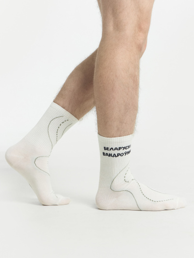 Носки Mark Formelle 107K-2731/24107K белый_рис.2731 - фото 6