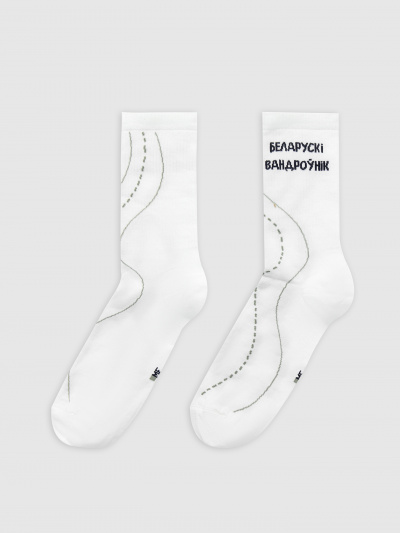 Носки Mark Formelle 107K-2731/24107K белый_рис.2731 - фото 3