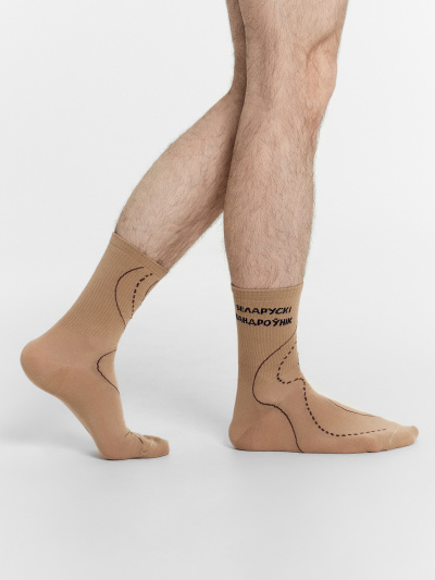 Носки Mark Formelle 107K-2731/24107K капучино_рис.2731 - фото 1